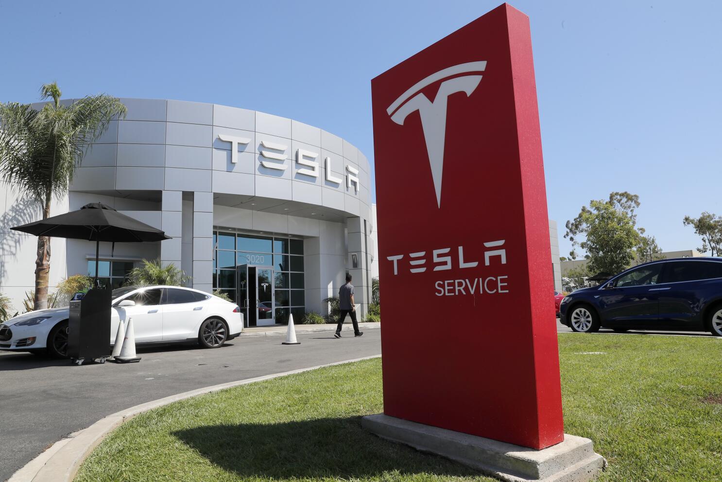 Tesla created team to cancel service appointments, report says - Los Angeles Times