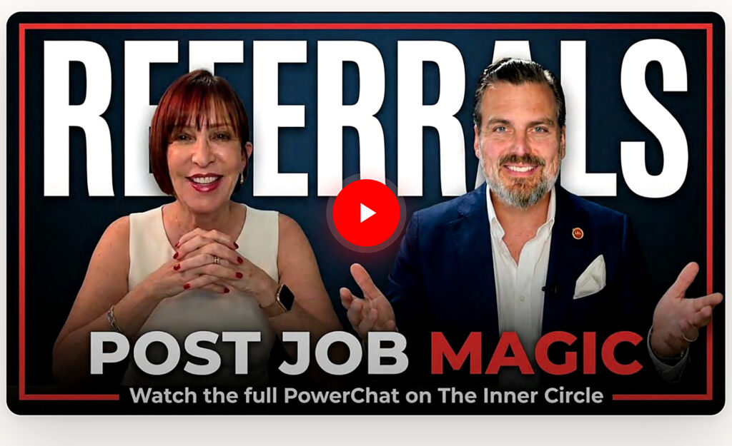 Melissa Rubin and Greg Cummings on the Power100 PowerChat — Referrals: Post Job Magic