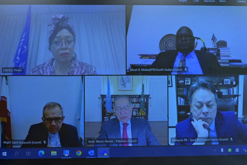 High-Level Webinar on Peaceful Uses of Nuclear Technology with G77 and China (00210586)