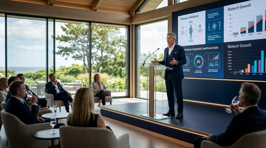 Speakers and guests at a Family Office Networks event